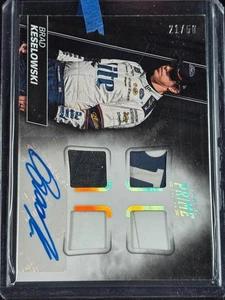 2018 Panini Racing Prime Brad Keselowski Quad Materials Auto /49 #QMA-BK - Picture 1 of 2