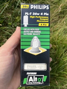 Philips PL-T 26W/41/4P 4 Pin 26W Compact Fluorescent Lamp CFL **Free Shipping** - Picture 1 of 3