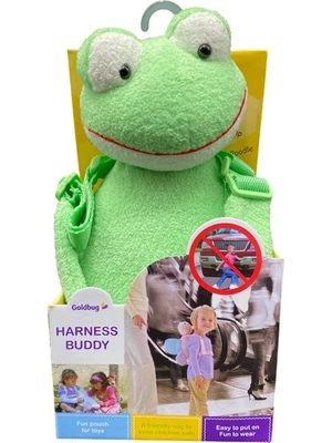 Arnês Goldbug Buddy Frog arnês de segurança infantil alças ajustáveis 1 YJN001 - Imagem 1 de 4
