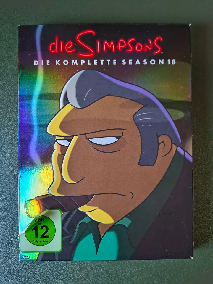 Die Simpsons - Die komplette Season 18 Staffel - 4 DVDs - deutsche Ausgabe - Bild 1 von 4