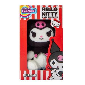 Sanrio Hello Kitty And Friends 3" Micro Teenies Plush Toy - Punk Kuromi - Picture 1 of 2
