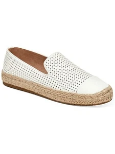 CHARTER CLUB Womens Ivory Jonii Round Toe Platform Slip On Espadrille Shoes 8 M - Picture 1 of 9