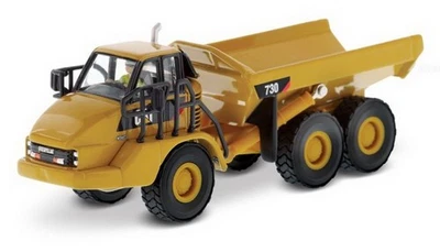 1/87 DM Caterpillar Cat 730 Articulated Truck Diecast Model #85130 - Image 1 of 3