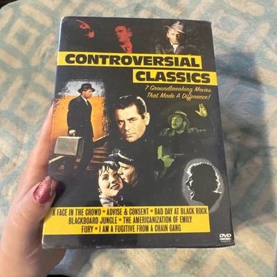 Controversial Classics: 7 DVD Box Set Fury Blackboard Jungle Advise & Consent - Image 1 of 4