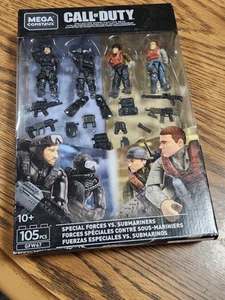 Mega Construx Call Of Duty SPECIAL FORCES vs SUBMARINERS NIP NEW GFW67 - Picture 1 of 9