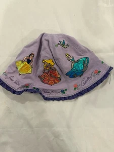 Disney Princess Jasmine Cinderella Belle Snow White Ariel Aurora Tink Bucket Hat - Picture 1 of 4