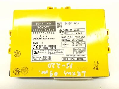 MODULO COMANDO LEXUS IS II KEYLESS 89990-53030 232500-3580 / 17725277 - Immagine 1 di 4