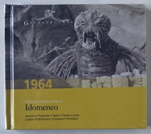 MOZART / IDOMENEO / PAVAROTTI JANOWITZ GLYNDEBOURNE 1964 / 2 CD SET / NEW SEALED - Imagen 1 de 2