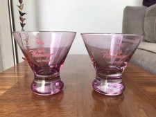 Pink Flamingo Las Vegas Martini Glasses Purchased At Flamingo Las Vegas Casino