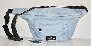 HOLLISTER CALIFORNIA LIGHT BLUE FANNY PACK BELT STRAP WAIST BAG PURSE NEW W TAG - Picture 1 of 12