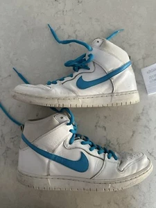 Nike SB Dunk High Richard Mulder 881758-141 - blue/white - men’s size 10.5 - Picture 1 of 11