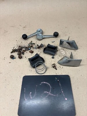 Ford F150 1973 1979 F250 F350 lote de herrajes para puertas manijas proyecto áspero cosas originales Foto 1 de 4