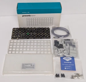 Massdrop x OLKB-60-3 Preonic Keyboard Round 4, Acrylic, Mixed (Beige Alphas .. - Photo 1/8