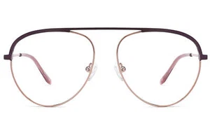 VF0055 Rylee Aviator Style Optical Frames Metal Acetate Lightweight Eyewear - Picture 1 of 15