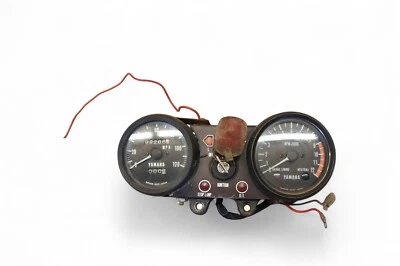 Yamaha xs500 calibre clúster medidores velocímetro tacómetro interruptores y156 *AH42 Foto 1 de 4