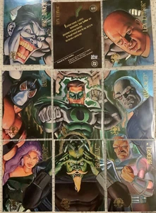 DC VILLAINS DARK JUDGEMENT GATHERING OF EVIL 8/9 SPECTRA FOIL INSERT 1995 SKYBOX - Foto 1 di 1