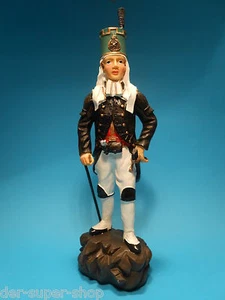 großer junger Bergmann farbig 36 cm groß auf Sockel Polystone handbemalt 90034 - Bild 1 von 5