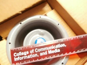ATLAS-SOUNDOLIER APF-15TUC Loud Speaker Grey 15W, Flange Mounted, NIB - Picture 1 of 4