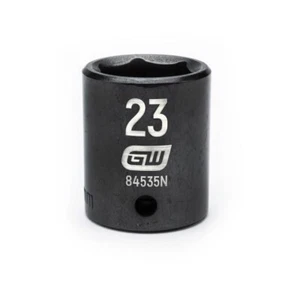 GearWrench 84535N 1/2" Drive 6 Point Standard Impact Metric Socket 23mm - Picture 1 of 1