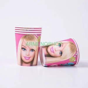 BARBI BIRTHDAY SETS OF PARTY DECORATION SUPPLIES - Picture 1 of 22