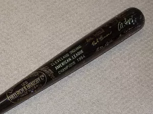 1954 Cleveland Indians World Series Black Bat Doby Wynn Lemon - Picture 1 of 1