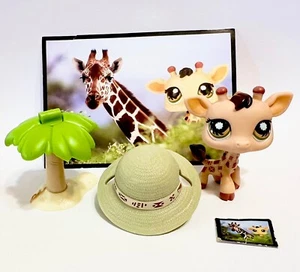 Cartolina Littlest Pet Shop Animali #902 Giraffa - Foto 1 di 6