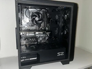 Sleek Gaming Pc GeForce RTX 3060 / AMD 5600G 3.9GHz / 16GB ddr4 / Windows 10 - Picture 1 of 7