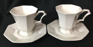 Independence Ironstone by Castleton China Japan Cup and Saucer Set of 2 - Picture 1 of 10