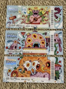 Phish⭕️ Official 2022 Commemorative (3) Tickets 🎫 Not Pollock, Welker, Spusta - Bild 1 von 1