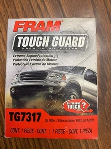 Filtro de aceite de repuesto FRAM TG7317 Tough Guard diseñado para intervalo Full-Flo... - Imagen 1 de 6