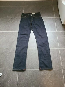 GUSTIN CALIFORNIA STRAIGHT RAW SELVEDGE MEN'S JEANS # 137 SZ 32X34 - Picture 1 of 5