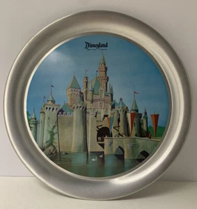 Rare Vintage 11 inch Disneyland Tray 1955 Sleeping Beauty’s Castle Walt Disney - Picture 1 of 10