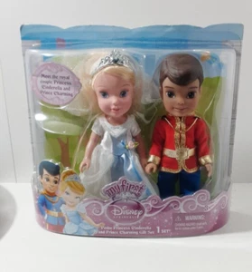 My First Disney Princess Cinderella and Prince Charming 6" Doll Set Unopened Box - Bild 1 von 9