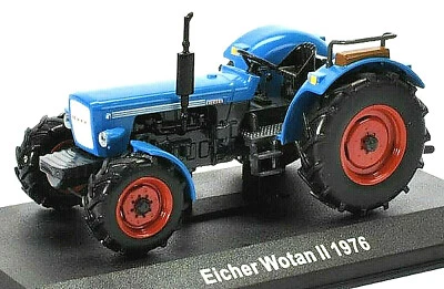 Eicher Wotan II 1976 Rimorchiatore Trattore Blu 1:43 - Immagine 1 di 2