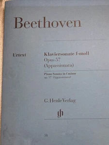 Klaviernoten Beethoven Klaviersonate Opus 57 f-moll Appassionata - Bild 1 von 4