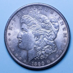 AMERIKA MORGAN DOLLAR 1890 QFDC SILBER NUMISMATISCHE SAMMLUNG COLLECTION SILVER - Bild 1 von 2
