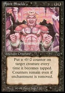 MRM ENGLISH Spirit Shackle - Fers psychiques NM MTG magic Legends - Picture 1 of 1