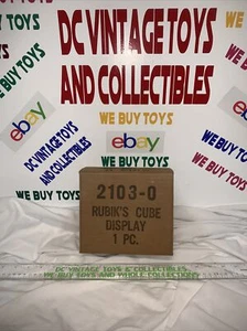 Vintage 1980 RUBIKS CUBE Ideal Store Display IN SHIPPER Rare WOW L@@K!!! - Picture 1 of 12