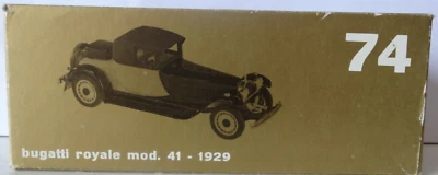Notice et boite RIO 74 - Bugatti - Royale type 41 Coupé - Photo 1/4