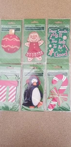 Posten x 6 Weihnachtszeit Strumpf Personalisierung alle verschiedenen Designs, brandneu! - Bild 1 von 8
