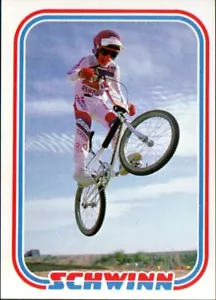 1984 Donruss BMX Card Series #32 Schwinn BMX Action - Bild 1 von 2