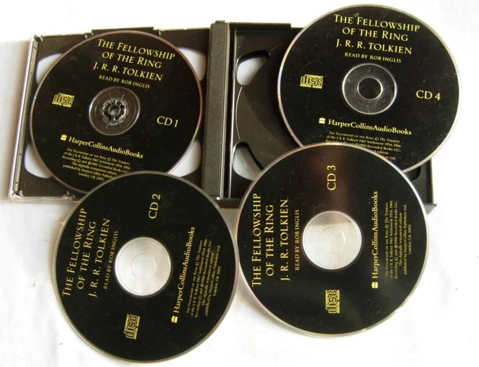Fellowship of the Ring replacement CD 2 or 4 Rob Inglis LOTR Tolkien ONE ONLY - Image 1 of 1
