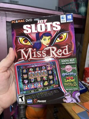 IGT SLOTS Miss Red PC Game Masque - Image 1 of 4