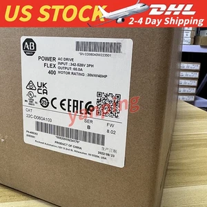 Allen Bradley 22C-D060A103 400 AC Drive 40HP Surplus SEALED - Picture 1 of 6