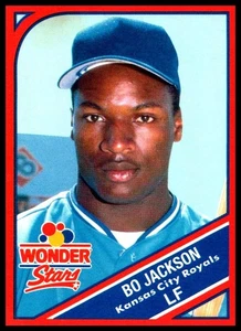 Bo Jackson 1990 Wonder Bread Stars #1 Kansas City Royals - Imagen 1 de 2