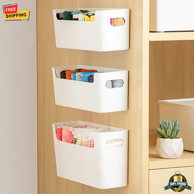 Manija Cesta de Almacenamiento Gabinete Puerta Condimento Estante Caja Montada en la Pared Foto 1 de 4