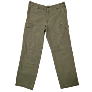 Pantalones cargo Dockers D2 caqui Diem para hombre 34x31* rectos bordados utilitarios planos - Imagen 1 de 16