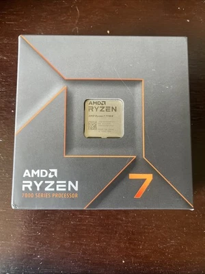 Procesador AMD Ryzen 7 7700 (5,3 GHz, 8 núcleos, zócalo AM5) en caja, nuevo Foto 1 de 3