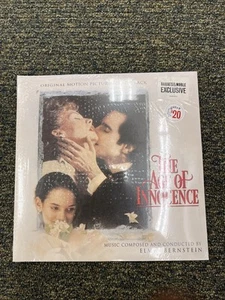The Age of Innocence Soundtrack (2 x LP) NEW & SEALED Elmer Bernstein Vinyl - Picture 1 of 2