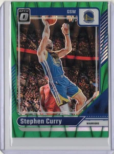 2024-25 Panini Donruss Optic - Stephen Curry #155 Green Seismic Prizm - Picture 1 of 2
